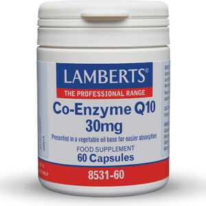 Lamberts Co-Enzyme Q10 χωρίς Γλουτένη 30mg 30 κάψουλες